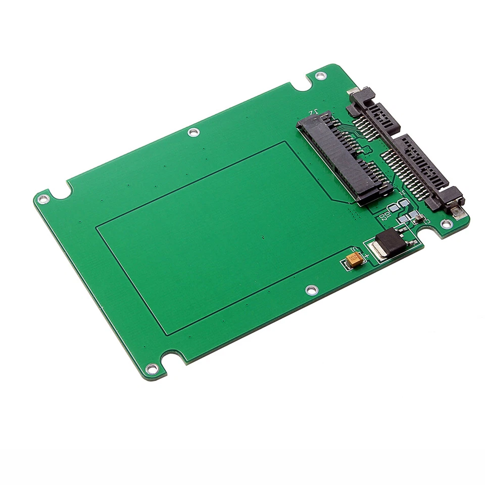 1.8" Micro SATA SSD HDD to 2.5" SATA Adapter Converter Card with case 7mm Thick - Bild 4 von 4