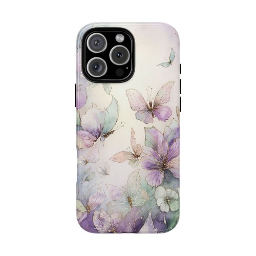 Spring Butterfly Phone Case, Elegant Nature-Inspired Design Cover | X53 - 第 16/272 張圖片