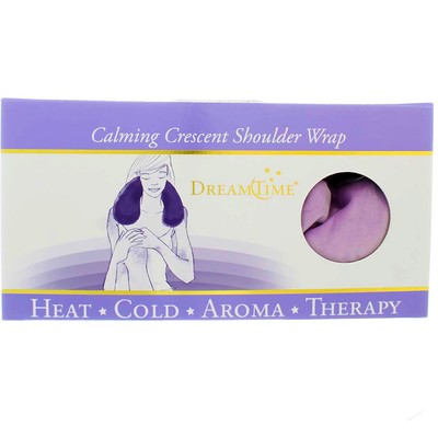 3 Pack DreamTime Aromatherapy Calming Crescent Hot And Cold Shoulder Wrap, La...