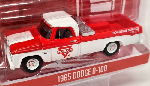 Greenlight 1/64 - 1965 Dodge D-100 Pick-Up Conoco Diecast Model Car