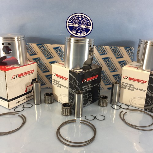 NEW WISECO KAWASAKI 1100 TRIPLE .5mm OVER PISTONS BEARINGS 1997-2003 ZXI STX - Picture 7 of 12