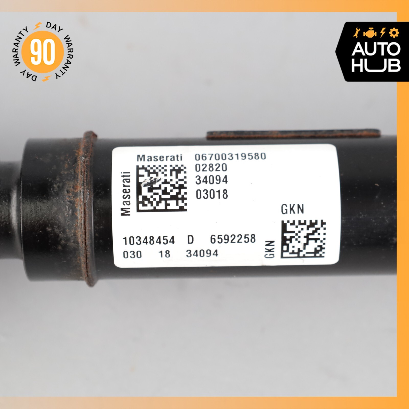 17-20 Maserati Levante M161 AWD 3.0L Front Drive Shaft Driveshaft Axle OEM 64k