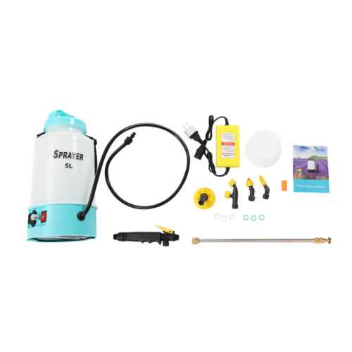 5L Electric Weed Sprayer Farm Garden Car Wash Pump Spray Rechargeable Battery - Picture 3 of 16