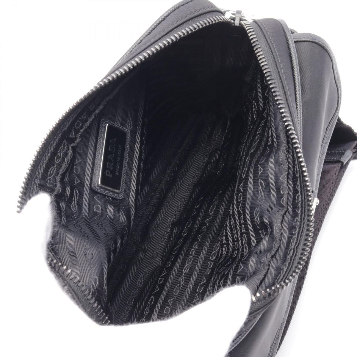 PRADA Crossbody Shoulder Bag 2VH133 Nylon Saffiano leather PRADA Crossbody Shoulder Bag 2VH133 Nylon Saffiano leather