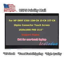 L20114-001 L10210-111 For HP ENVY X360 15M-CN 15-CN 15T-CN FHD LCD Touch Screen