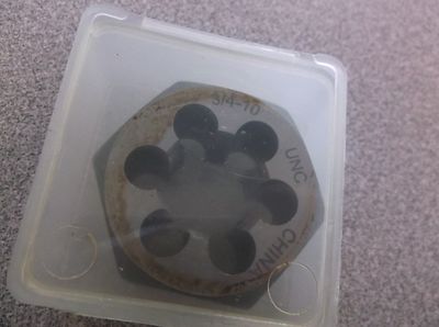 New 10M975 Hex Rethreading Die, Std 3/4In, 10 Pitch (F44F)