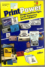 NEW Print Power Commodore 64/128 Floppy Disk 1989 High Tech Expressions