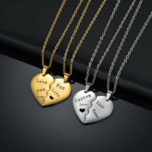 Heart Pendant Necklace Gift 