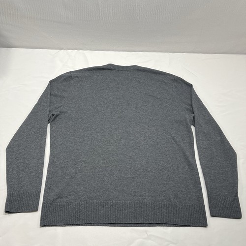 Smartwool Crew Sweater Men's XL Gray Wool Blend Long Sleeve Pullover Casual Work - Picture 5 of 7