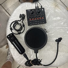 V8 Live Sound Card Multi-Function Rich Sound Effect for Live Broadcast Audio