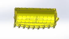 CAT 994K 995 Loader Rock 240in Bucket Pin-on 
