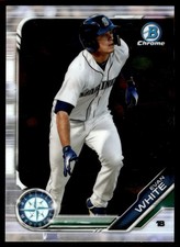 2019 Bowman Chrome Prospects Evan White Seattle Mariners #BCP-31