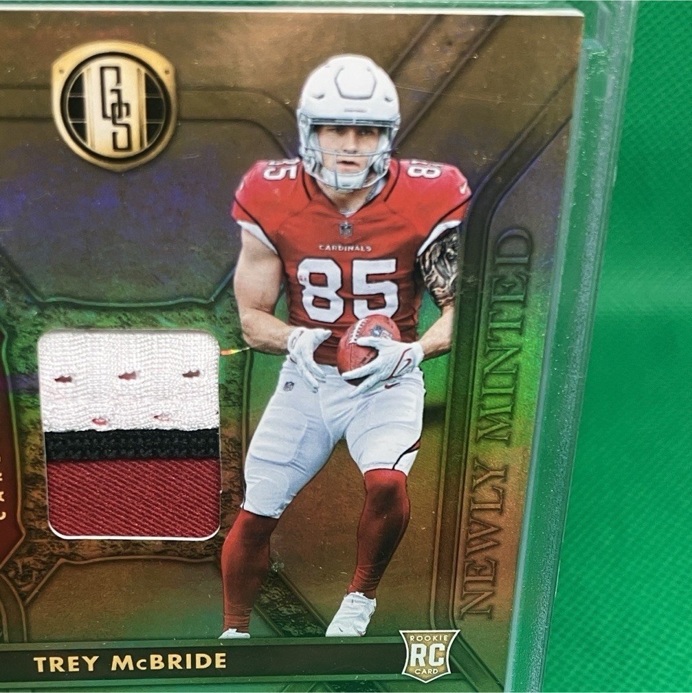 Trey McBride Panini Gold Standard Newly Minted Memorabilia #NMMTMB Prime