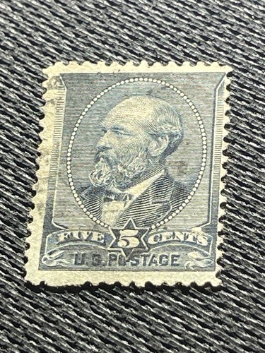 Antique c.1888 US Stamp Scott #216 Garfield Fine Used