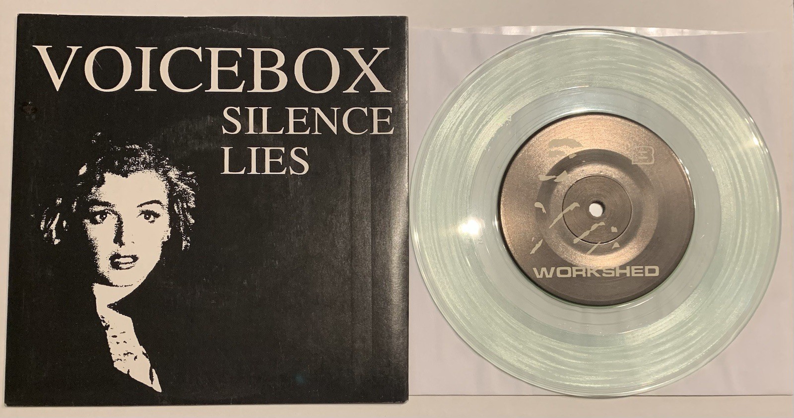 VOICEBOX Silence Lies 7” Clear Vinyl-Underdog No For An Answer Supergrub 411