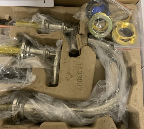 🥥 Torrington 8 in. Widespread Double Handle Faucet Vibrant Nickel🆕AS SHOWN - Picture 7 of 8
