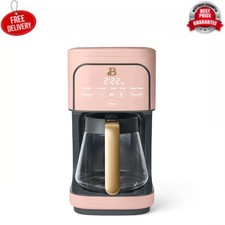 Beautiful 12 cup Programmable Coffee Maker, Rose by Drew Barrymore
