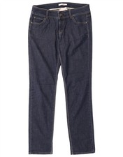 Marella Womens Slim Jeans UK 10 Small W28 L30 Blue Cotton DJ11