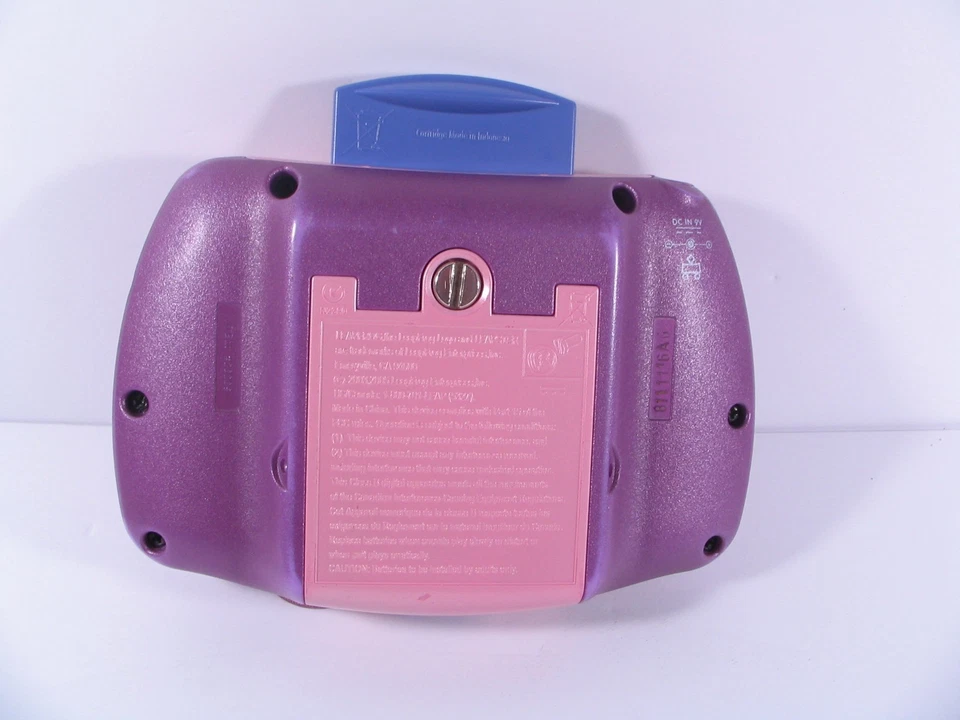 Pink/Purple LeapFrog Leapster Learning Game System Lot With 18 Games Model 20209 - Image 3 of 4