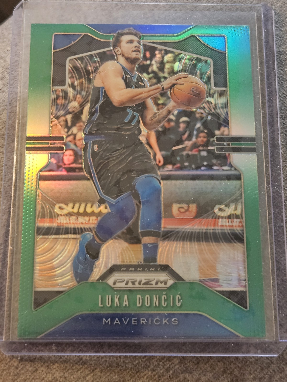 2019-20 Panini Prizm Luka Doncic Green Prizm