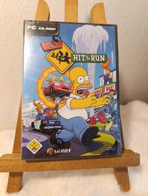 PC: The Simpsons: Hit & and Run - NEU & Sealed - Folie an 2 Stellen geklebt