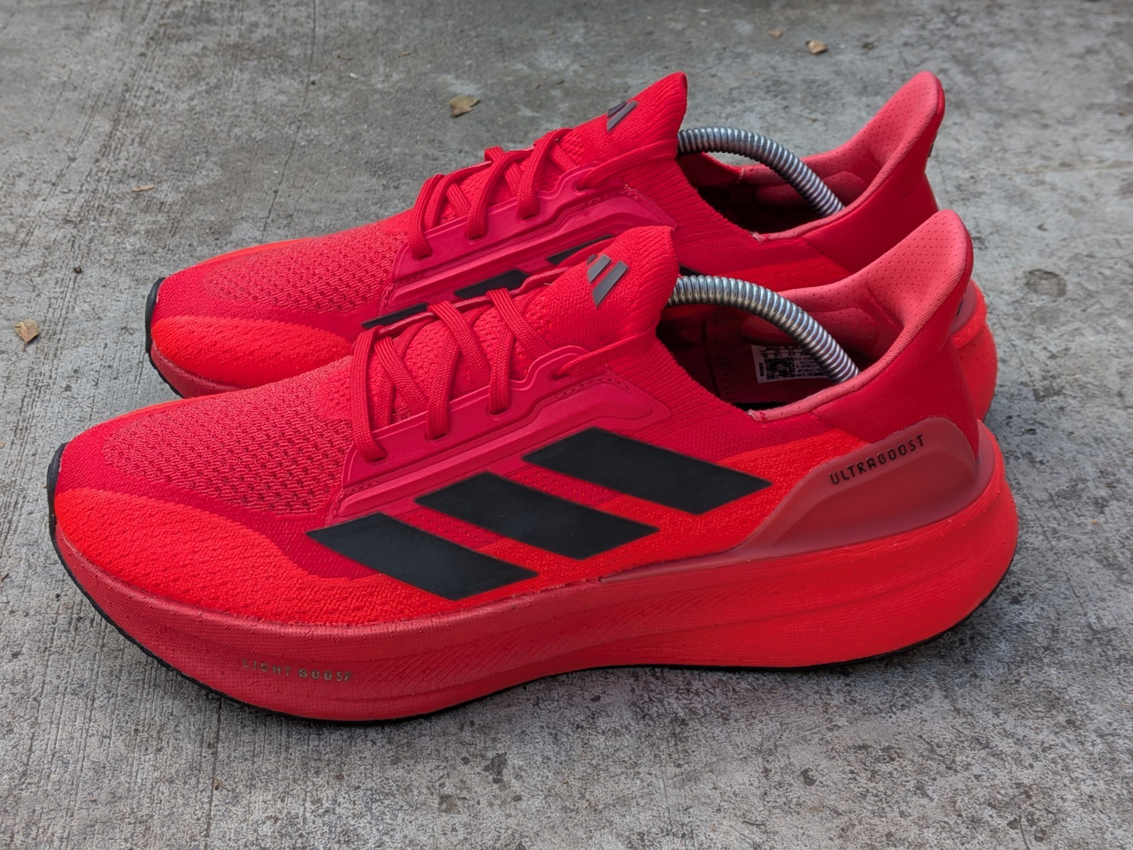 Adidas Ultraboost 5X Running Shoes Red/Black Men's Size 10 US (JH9032) thumbnail 3