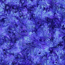 45" Wide SWEET DREAMS Fabric Frostberry 100 Cotton Digital Print By The Yard