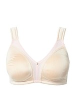 Ulla Popken Damen gro&szlig;e Gr&ouml;&szlig;en Minimizer BH Satin Spitze ohne B&uuml;gel 841485
