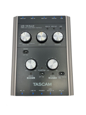 Tascam US-144MKII USB 2.0 Audio MIDI Interface Analog Gebraucht Japan MK2