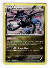 Hydreigon Legendary Treasures #99 (2013) Holo MP Pokemon on eBay