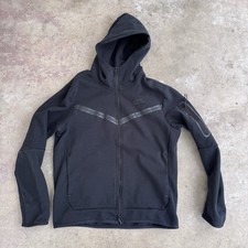 Nike Sportswear Tech Fleece Full Zip Men's Hoodie - Black CU4489-010 Large