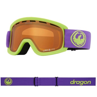 Dragon Youth Kinder LIL D JR Brille Ski Skifahren Maske Visier 24009 Luma Linse