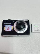 Samsung DualView TL205 12.2MP Digital Camera - BLACK