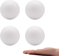7 Inch White Craft Foam Balls Large White Foam Balls for Christmas Tree Wedding