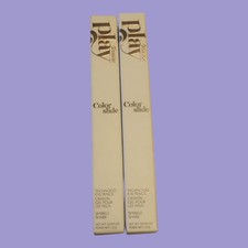 2 Glossier Play Color Slide Techno Gel Eye Pe...