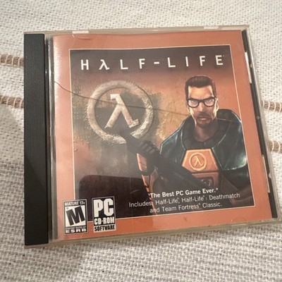 Half Life PC CD ROM Death match Team Fortress Classic Vtg 2005 Valve Mature