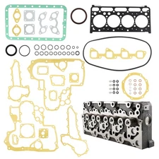 V2003 Complete Cylinder Head & Gasket Kit for Kubota Tractor L4200 Bobcat 753