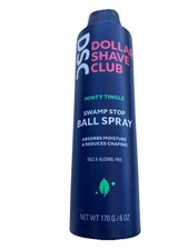 Dollar Shave Club 6oz Moisture Absorbing  Anti-Chafing Spray Minty Tingle NEW