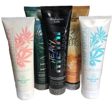 Australian Gold 5 Piece Indoor Tanning Lotion Lot