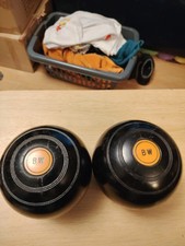 X2 vintage black no.3 bias crown green bowls