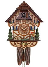 HerrZeit by Adolf Herr Cuckoo Clock - The Lucky Fisherman AH 356/1 8T NEW