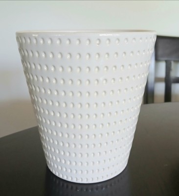 Grey & White Stoneware Pots (Set of 3 Sizes) | Ferry-Morse Décor