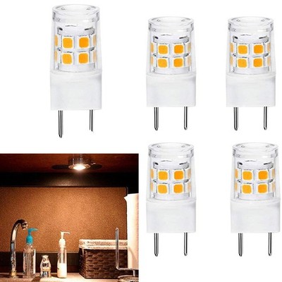 5x Non Dimmable Mini G8 LED COB Replace 20W 30W Halogen For Chandelier Spotlight