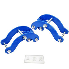 2 Rear Leaf Spring Shackles Lift Kit For Mitsubishi Triton Mq Mr 2.4 2015-2023