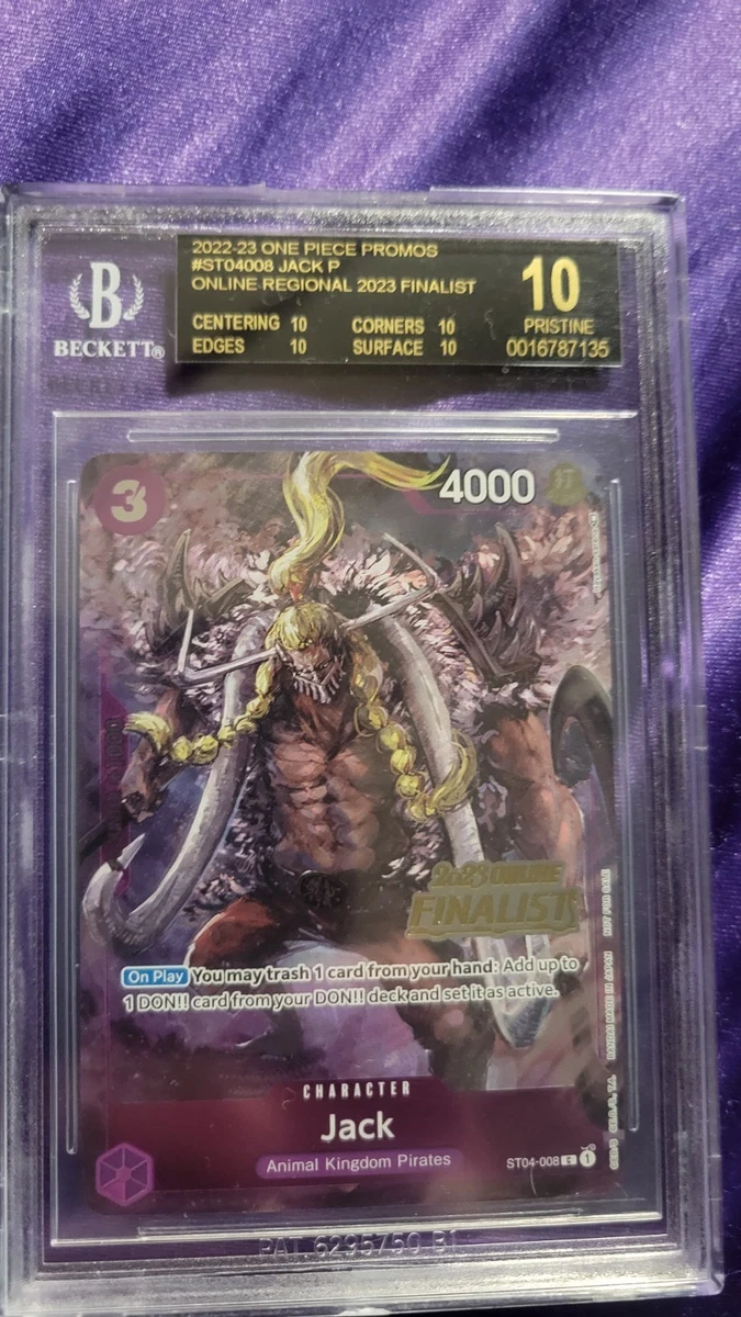 Jack [Finalist] ST04-008 One Piece Promotion Cards for sale | eBay