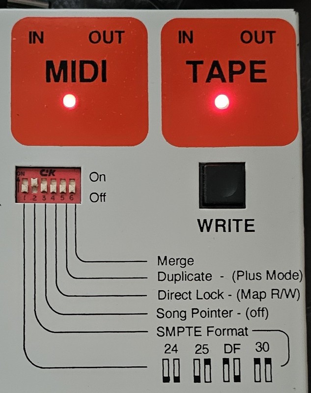 Vintage Midiman Syncman Plus Universal Sync Box - Used wth Commodore Amiga 1500