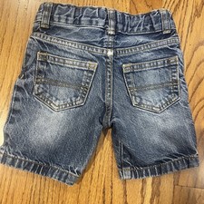 Vintage OshKosh B'gosh Blue Straight Denim Shorts 2T 100 Cotton