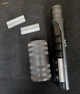 SUNNEN HONING MANDREL 1PL-2375 with installed stone, wedge, shoe Sleeve ST-2375