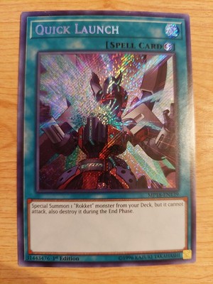 Quick Launch - MP18-EN139 - Near Mint NM - Secret Rare - 1st Edition