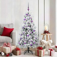 KüNstlicher Klappbarer Weihnachtsbaum GrüN 150 Cm Pe Und Pvc